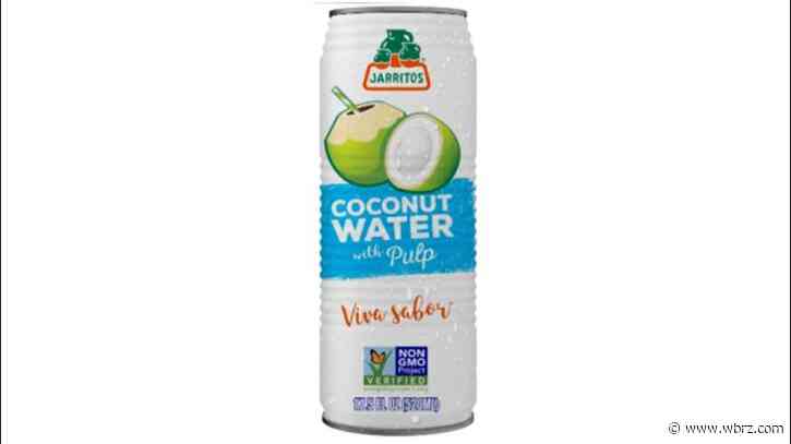 More than 2 million cans of Jarritos coconut water recalled