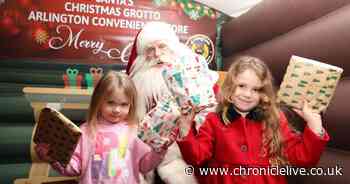 23 pictures of Santa in Kenton as grotto opens up in convenience store for heart-warming event