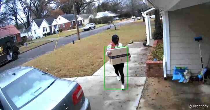 WATCH: Porch pirate steals package in front of UPS driver