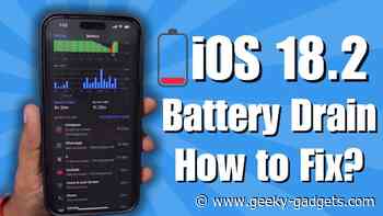 iOS 18.2 Battery Drain Issues? We Have the Fix!