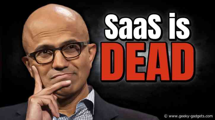 Microsoft CEO’s Shocking Prediction : AI Agents Will Replace Apps and SaaS Platforms