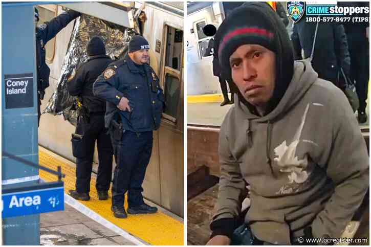 NYPD arrests man suspected of lighting homeless woman on fire in Brooklyn subway car, killing her