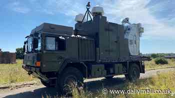 Ray gun that uses high frequency radio waves to take out enemy drones and costs 10p to fire is successfully trialled by British Army