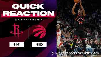 Quick Reaction: Rockets 114, Raptors 110