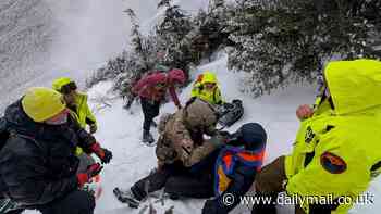 Hiker's solo adventure turns into battle for survival as he's rescued from Mount Lafayette ridge