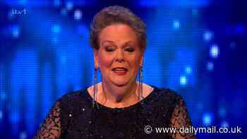 The Chase star Anne Hegerty stuns ITV viewers as she shows off her glamorous transformation during Christmas celebrity special