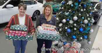 Bowker BMW and MINI donates more than 30 christmas gifts to the Wish Centre