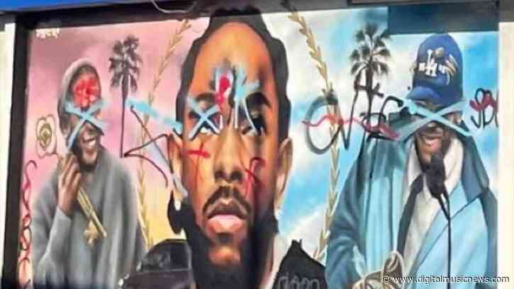 Kendrick Lamar Murals Keep Getting Vandalized in Compton