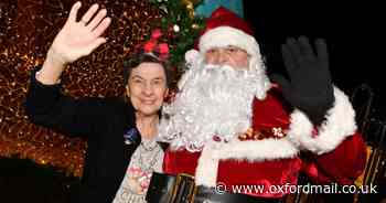 Disney-inspired light parade at care home