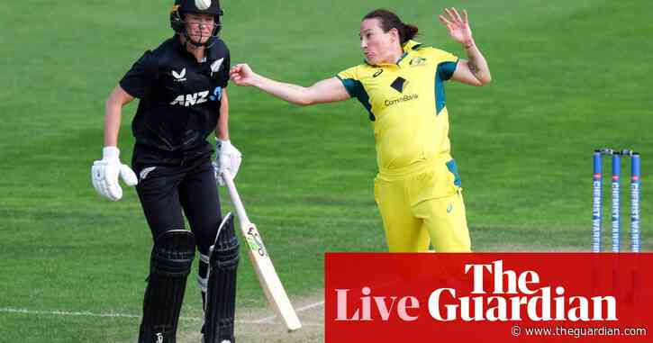 Australia beat New Zealand by 75 runs: third women’s one-day international – as it happened