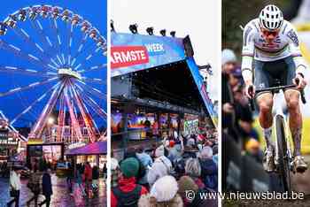 Feesten, het einde van De Warmste Week en een klassieker in het veldrijden: dit staat deze week op de agenda