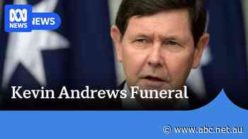 State funeral held for former federal minister Kevin Andrews