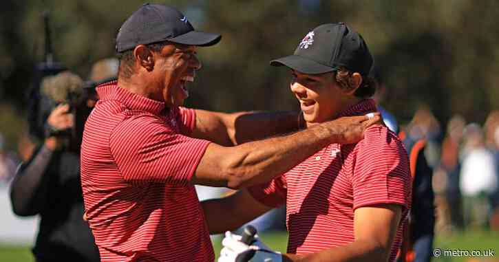 Tiger Woods makes prediction for son Charlie, 15, after historic hole-in-one