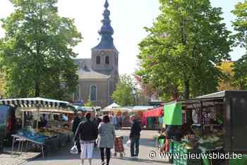 Wekelijkse markt verandert in eindejaarsfeestje