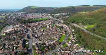 The six areas of Wales where house prices are falling