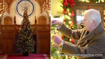 King Charles' towering Christmas trees at gilded royal homes prove divisive