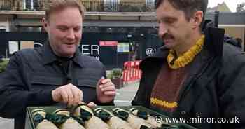 Man opens £700 Harrods Christmas crackers and can't believe what's inside