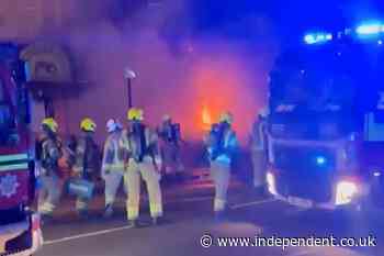 Explosion heard as car ‘rammed into supermarket’ in Birmingham