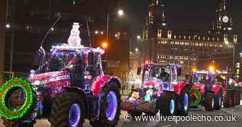 45 incredible photos of the Liverpool Christmas Tractor Convoy through the years