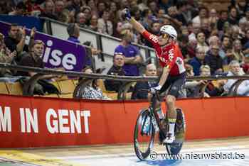 Noah Vandenbranden met Jasper De Buyst in BK ploegkoers