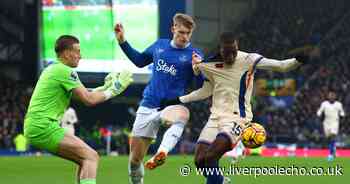 Jordan Pickford bizarrely punished as Everton star Jarrad Branthwaite gets Cole Palmer revenge