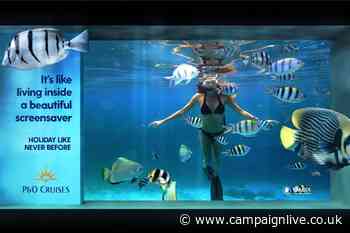 P&O Cruises brings tropical fish to the Tube with 3D digital OOH