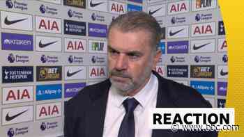 'I'm going to stop answering these questions' - Postecoglou argues with reporter