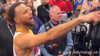 Steph Curry seen raging at fan for stealing shoes he gifted to young boy in heated exchange at Warriors game