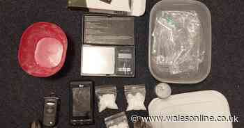 Cocaine and drug paraphernalia seized in raid on Ammanford house