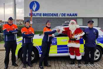 Eerste voertuig met battenburgpatroon voor politie Bredene/De Haan