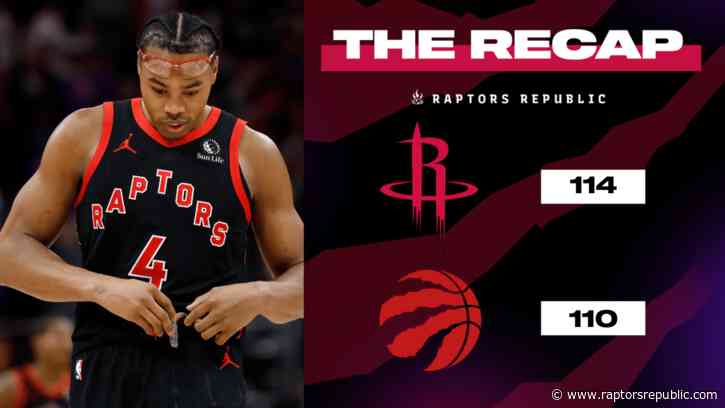 Toronto Raptors lose seventh straight game to Fred VanVleet and Houston Rockets