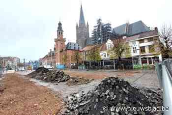 Wellicht nog drie maanden archeologisch onderzoek op Markt, stad creëert intussen wel extra parkeerplaatsen