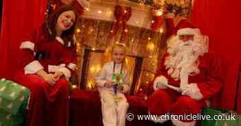 Charity's Santa's Grotto defies storm to bring festive magic to Gateshead estate