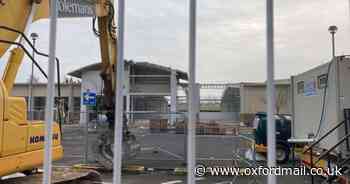 Demolition work on Oxford retail units progressing