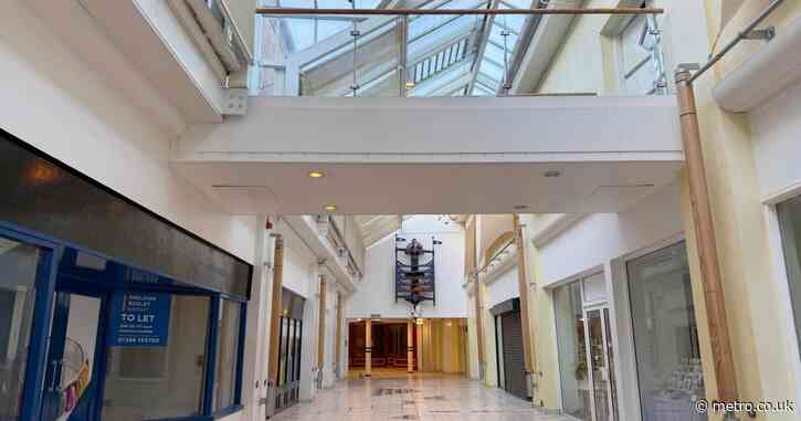 Inside UK’s most deserted shopping centre with just three shops open