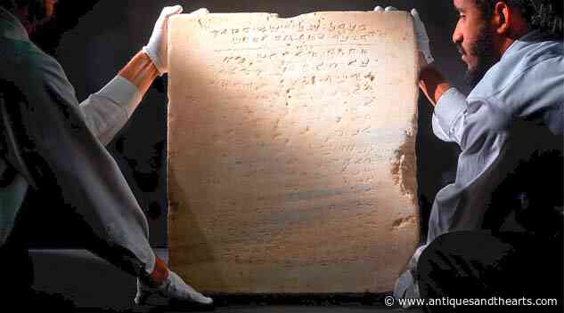 Oldest Inscribed Ten Commandments Tablet Achieves $5 Million At Sotheby’s