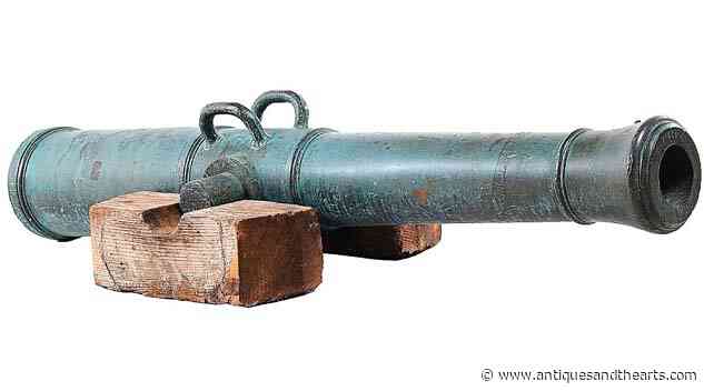 French Bronze Cannon Fires Up Morphy Bidders For Kochan Collection