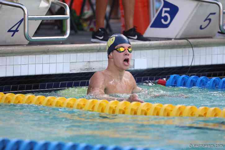 Luke Ellis Closed out CA-NV Sectionals with an 8:44.62 1000 FR, Weinstein Clocks 47.95 100 FR