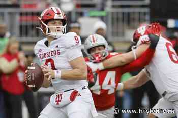 Indiana quarterback Rourke earns Cornish Trophy as top Canadian in NCAA football