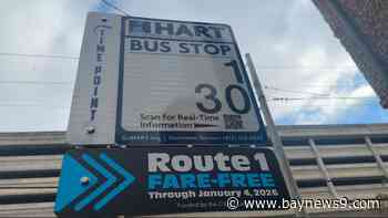 HART's busiest bus route to be fare-free in 2025