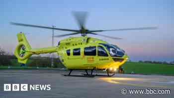 New helicopter for air ambulance crew