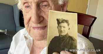 Britain's oldest man celebrates 110th birthday with wartime-themed party