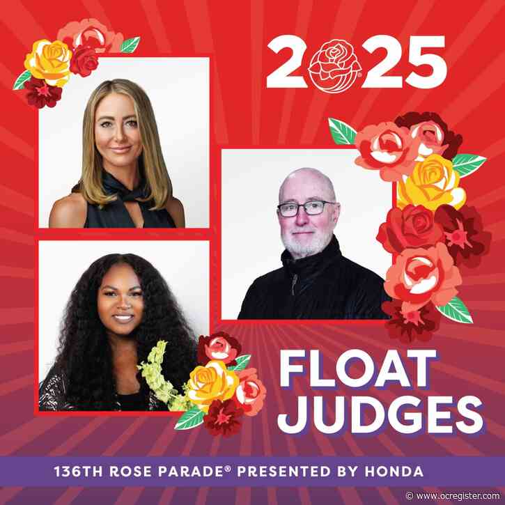 2025 Rose Parade: Meet the judges picking the award-winning floats