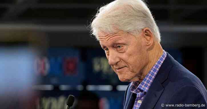 Ehemaliger US-Präsident Bill Clinton im Krankenhaus