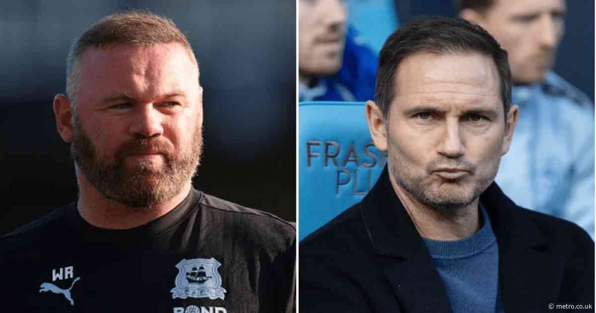 Frank Lampard sends message to Wayne Rooney as England legends prepare for Boxing Day clash