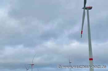 Ursache für abgebrochene Rotorblattspitze in Borchen-Etteln noch unklar