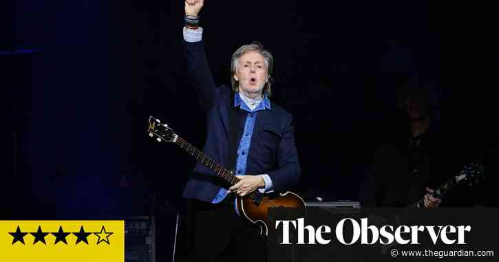 Paul McCartney review – a dizzying, bittersweet, life-encompassing journey through time