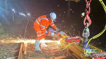 Pre-Christmas works completed on c2c network with 50-year-old-rail replaced