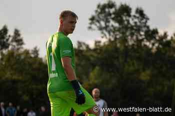 Fußball-Landesliga: Sebastian Mann kämpft sich ins Brakeler Tor zurück