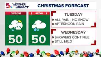 Weather Impact Meteorologists forecast a soggy Christmas in the St. Louis area